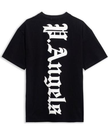 T-SHIRT OVERSIZE AREA ZERO D ANGELS NOIR NEGRO
