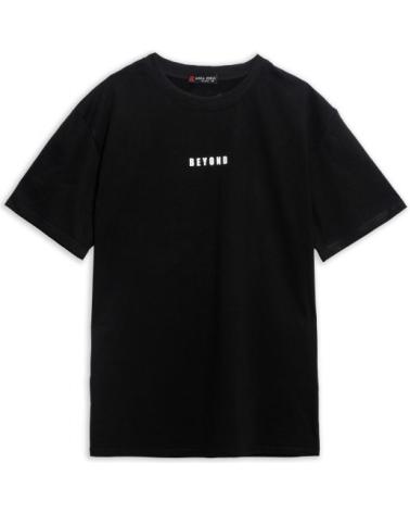 T-SHIRT OVERSIZE AREA ZERO BEYOND RINGS NOIR NEGRO