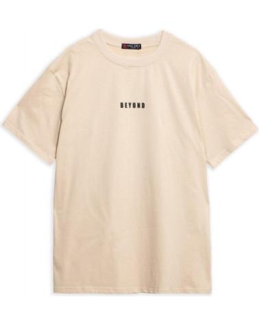 T-SHIRT OVERSIZE BEYOND RINGS BEIGE AREA ZERO BEIGE