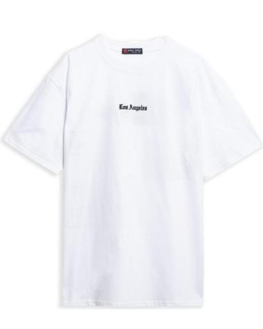 AREA ZERO CAMISETA BLANCA LOS ANGELES WILD BEACH OVERSIZED TEE BLANCO