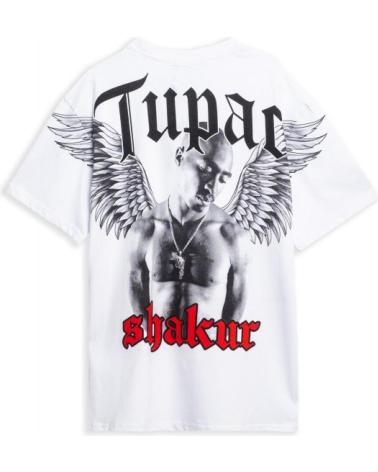 AREA ZERO CAMISETA BLANCA SHAKUR WINGS OVERSIZED TEE BLANCO