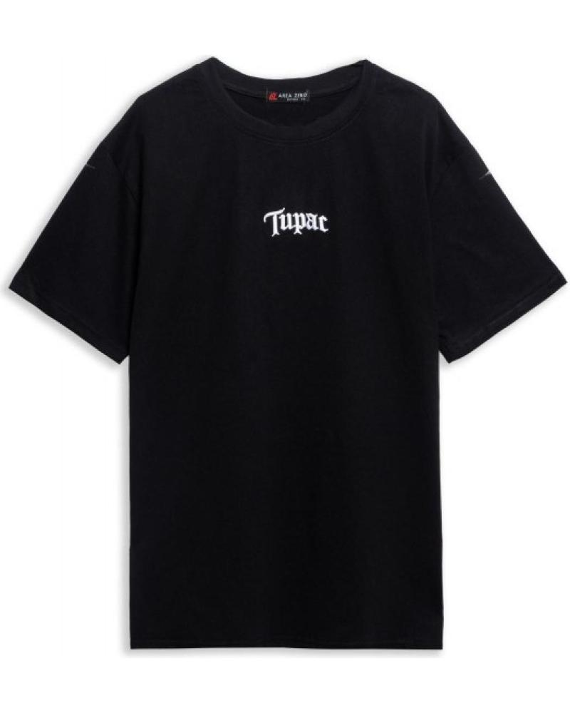 AREA ZERO CAMISETA NEGRA SHAKUR WINGS OVERSIZED TEE NEGRO