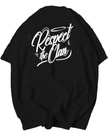 CLAN CAMISETA NEGRA RESPECT THE TEE NEGRO