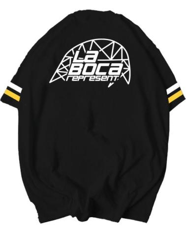 CLAN CAMISETA NEGRA LA BOCA TEE NEGRO