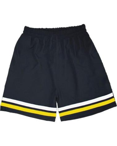 BERMUDA LA BOCA POLY SHORT NERA CLAN NEGRO