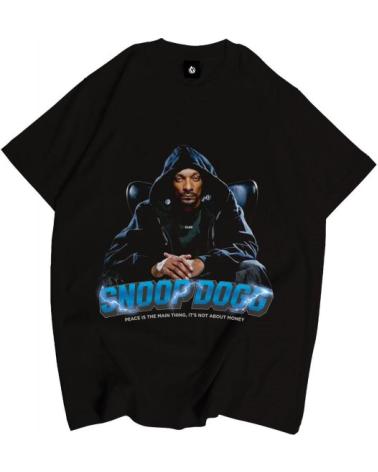 T-SHIRT CLAN SNOOP DOGG NOIR NEGRO