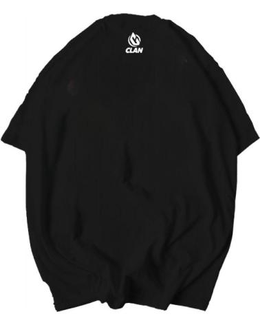 T-SHIRT CLAN PUBLIC ENEMY NOIR NEGRO