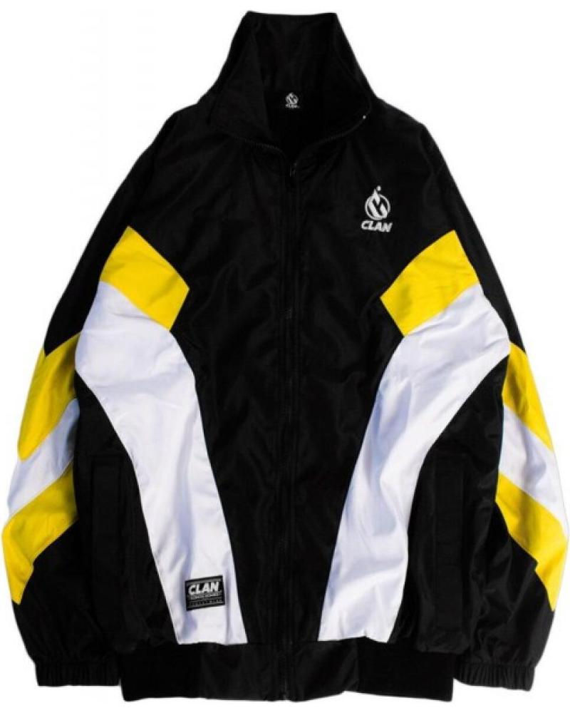 VESTE COUPE-VENT NOIRE CLAN 'BOCA REPRESENT' NEGRO