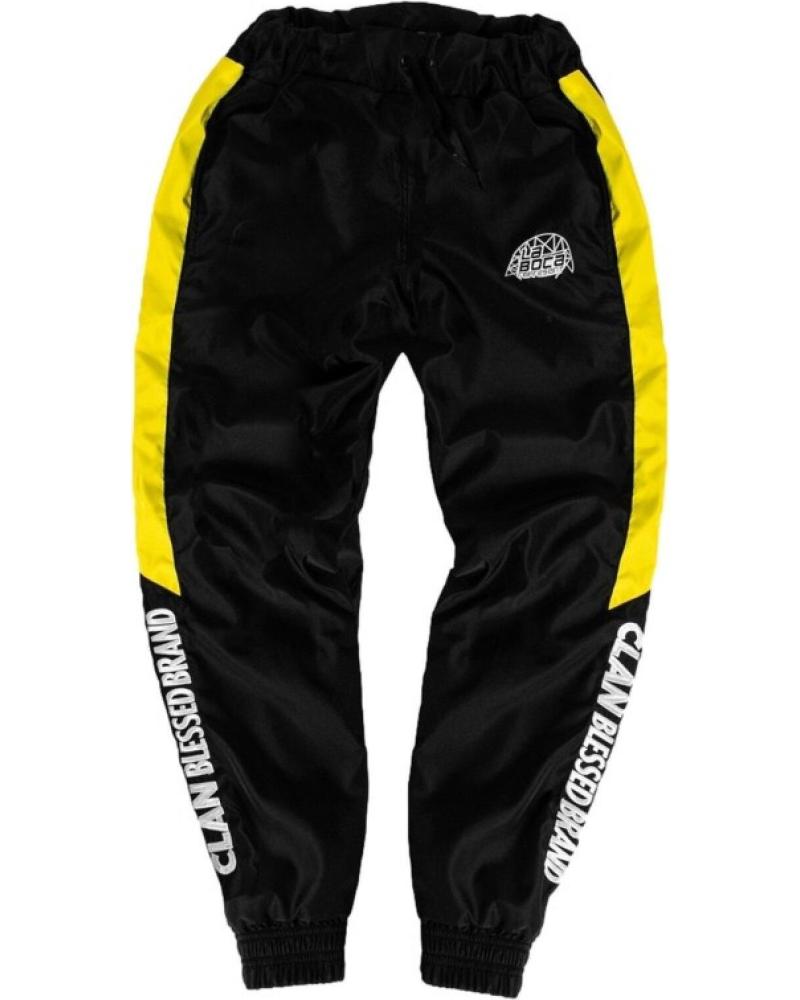 PANTALON DE SPORT NOIR CLAN 'BOCA REPRESENT' NEGRO