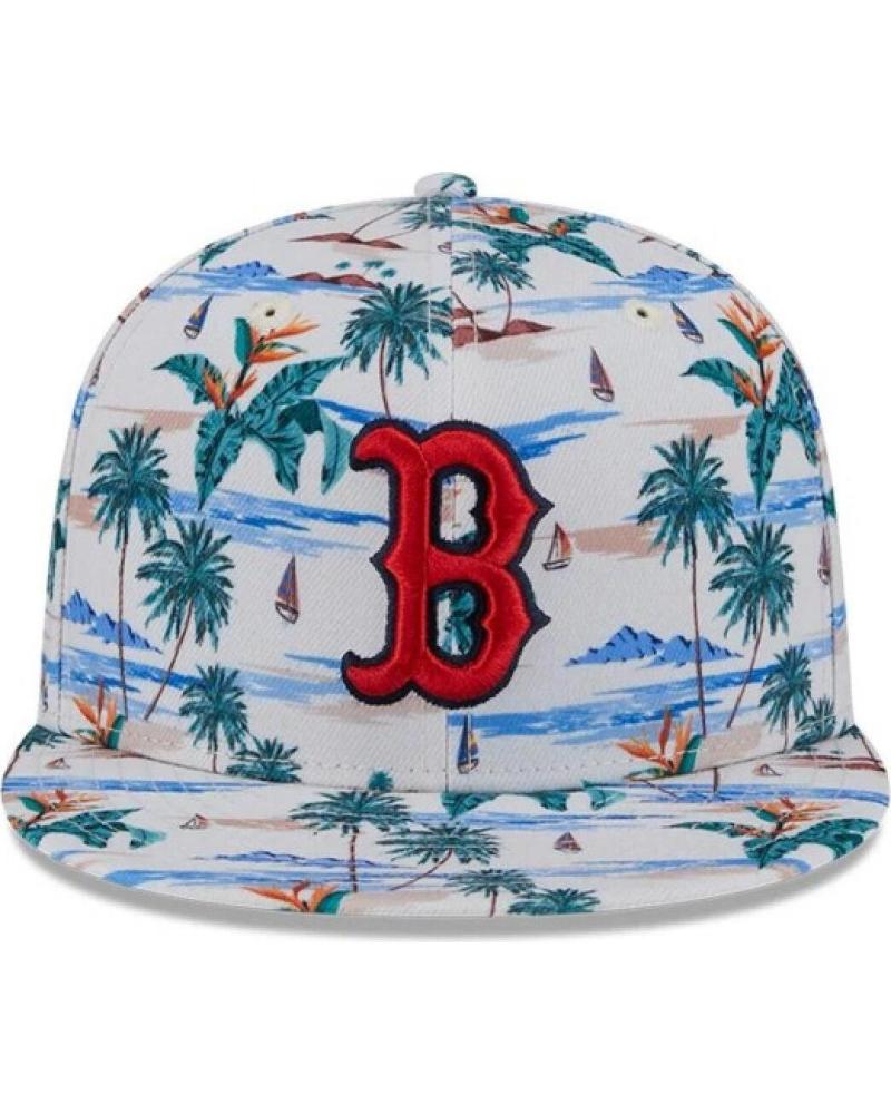 NEW ERA BOSTON RED SOX SPRING TRAINING WHITE TROPICAL PRINT CAP BLANCO