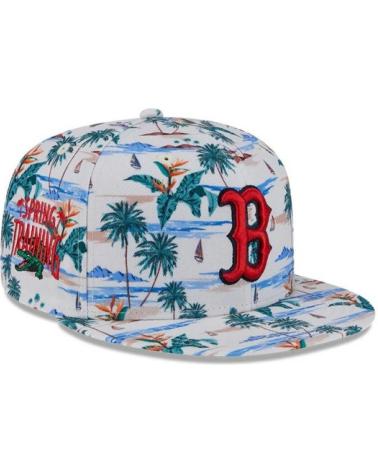 NEW ERA BOSTON RED SOX SPRING TRAINING WHITE TROPICAL PRINT CAP BLANCO