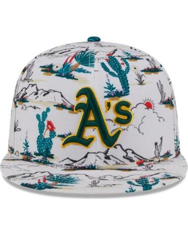 NEW ERA OAKLAND ATHLETICS SPRING TRAINING FAN PACK G1 WHITE DESERT PRINT CAP BLANCO