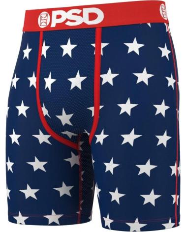 BOXER AJUSTÉ PSD STAR SPANGLE ÉTOILES MARINE MARINO