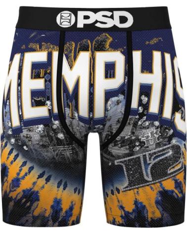 PSD JA MORANT MEMPHIS STANDARDLÄNGE BOXER-SHORTS BLAU AZUL