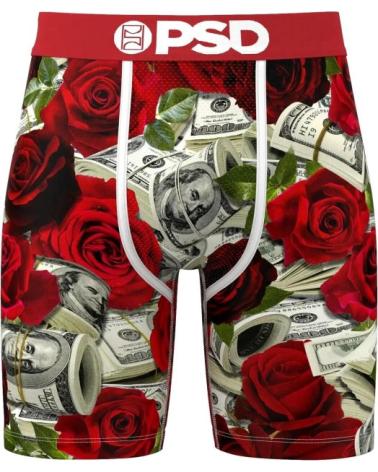 PSD BOXER BRIEF STACK ROSES STANDARD LENGTH - ROT ROJO