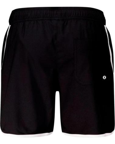PUMA BADEHOSE FRONT LOGO TRACK MID SHORT SCHWARZ NEGRO