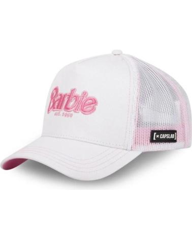 CAPPELLINO TRUCKER CAPSLAB BARBIE BAR9 BIANCO BLANCO