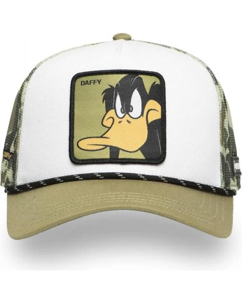CAPSLAB TRUCKER CAP DAFFY DUCK CAMOUFLAGE LOO11 CAM GRÜNLICH VERDOSO