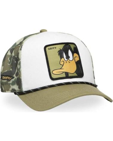 CAPSLAB TRUCKER CAP DAFFY DUCK CAMOUFLAGE LOO11 CAM GRÜNLICH VERDOSO