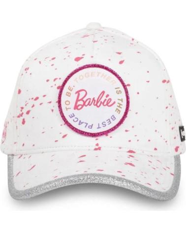 CASQUETTE CAPSLAB BARBIE BAR2 PAINTED BLANCHE BLANCO