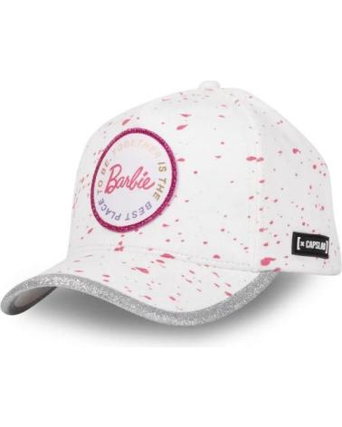 CASQUETTE CAPSLAB BARBIE BAR2 PAINTED BLANCHE BLANCO
