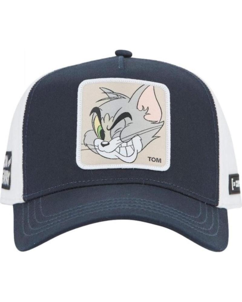 CAPPELLINO TRUCKER CAPSLAB TOM E JERRY 'TOM' BLU MARINO MARINO