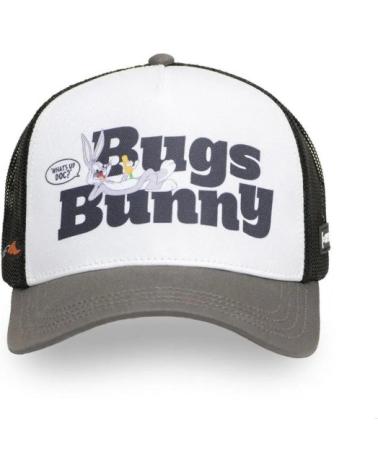 CAPPELLINO TRUCKER CAPSLAB BUGS BUNNY 'WHA' BIANCO, NERO E GRIGIO BLANCO