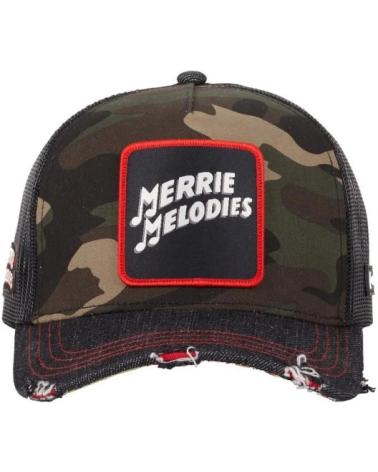 CAPPELLINO TRUCKER CAPSLAB MERRY MELODIES FOL CAMOUFLAGE VERDE VERDOSO