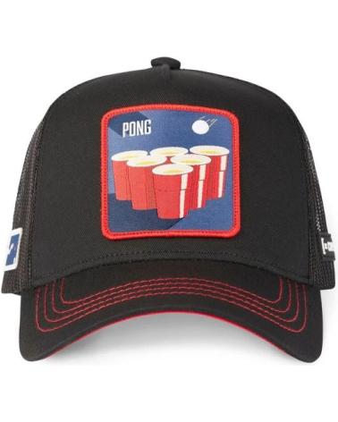 CAPPELLINO TRUCKER CAPSLAB PONG GAME NERO NEGRO