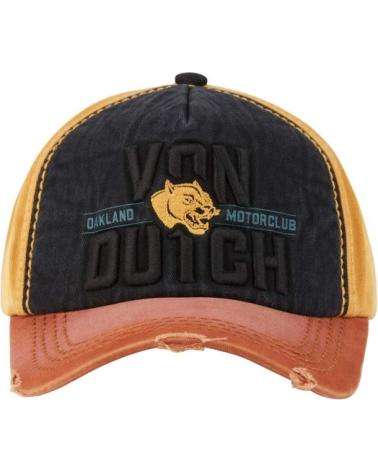 CAPPELLINO TRUCKER VON DUTCH XAVIER03 RICAMATO TONALITÀ MARRONI MARRóN