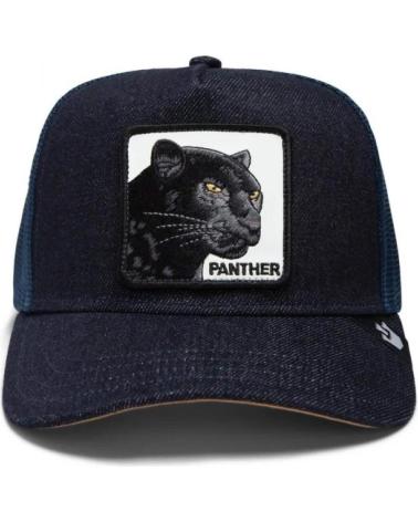 CAPPELLINO TRUCKER GOORIN BROS THE PANTHER BLU SCURO MOJADO