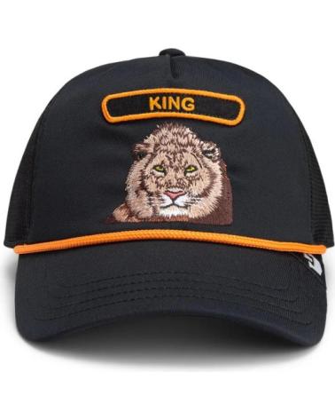 CAPPELLINO TRUCKER GOORIN BROS GB2 LION KING NERO NEGRO