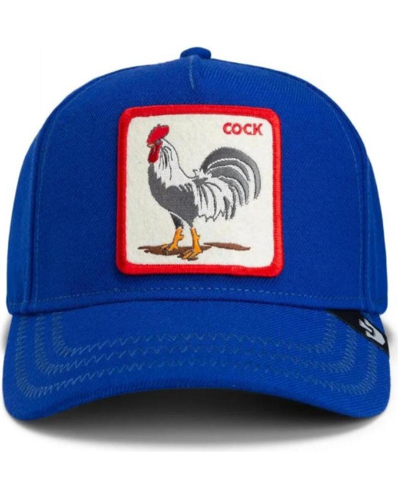 BONÉ TRUCKER GOORIN BROS ROOSTER FIELD 100 AZUL ROYAL ROYAL