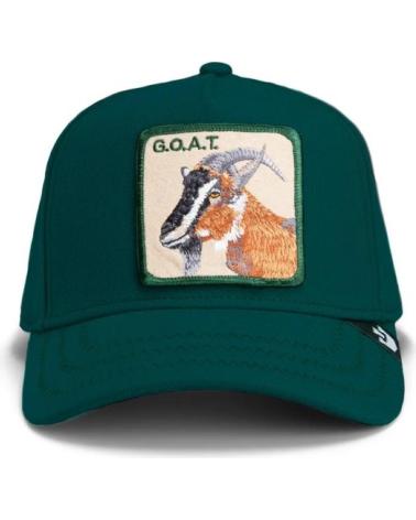 BONÉ TRUCKER GOORIN BROS 'GREATEST FIELD 100' CABRA VERDE VERDE