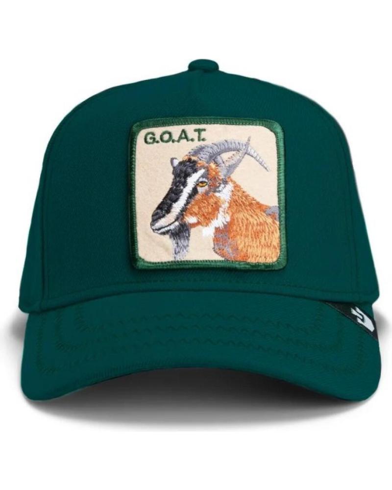 BONÉ TRUCKER GOORIN BROS 'GREATEST FIELD 100' CABRA VERDE VERDE