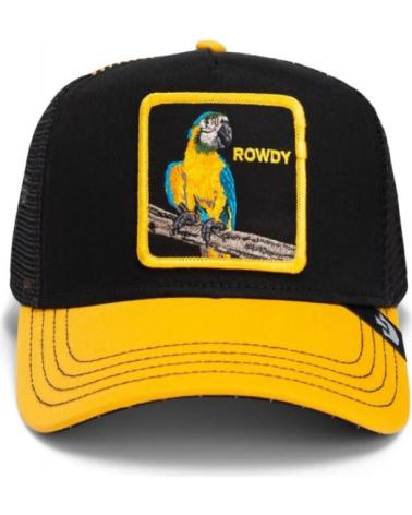 CAPPELLINO TRUCKER GOORIN BROS 'THE ROWDY BIRD' PAPPAGALLO NERO/GIALLO NEGRO