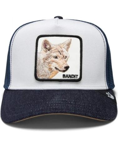 BONÉ TRUCKER GOORIN BROS COYOTE BANDIT AZUL MOJADO