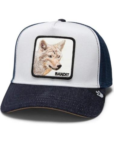 BONÉ TRUCKER GOORIN BROS COYOTE BANDIT AZUL MOJADO