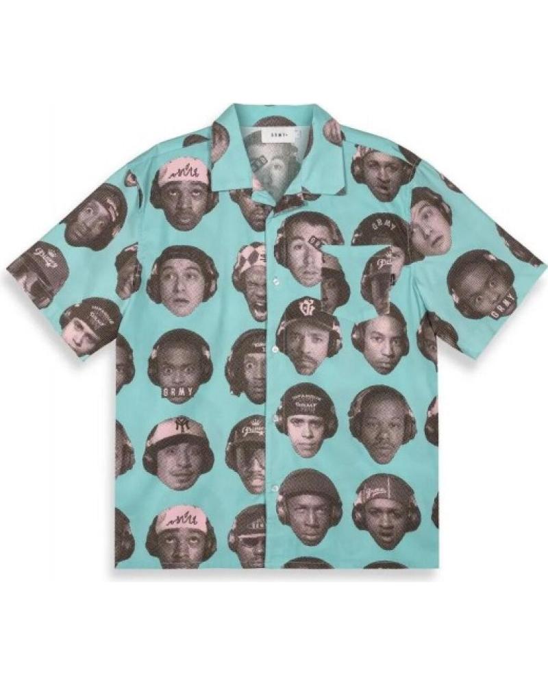 GRIMEY CAMISA THE MIDNITE BUTTON UP AZUL