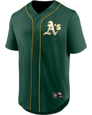 FANATICS MAGLIA BASEBALL OAKLAND ATHLETICS FUNDAMENTAL FRANCHISE VERDE UOMO VERDE