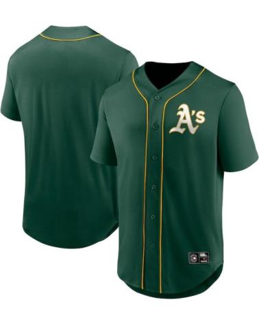 FANATICS MAGLIA BASEBALL OAKLAND ATHLETICS FUNDAMENTAL FRANCHISE VERDE UOMO VERDE