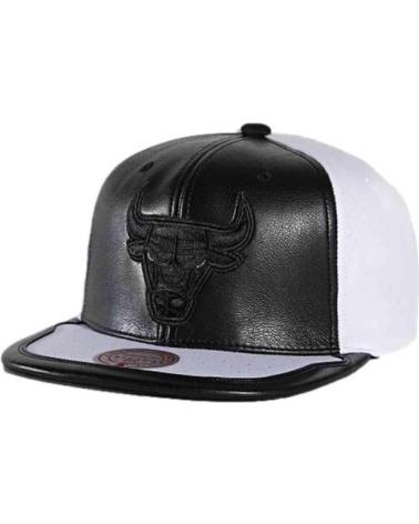BONÉ SNAPBACK MITCHELL & NESS NBA DAY ONE BRANCO E PRETO NEGRO