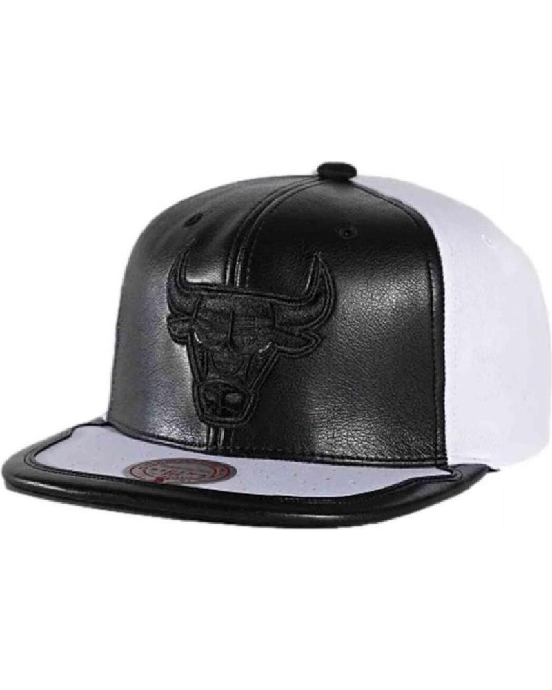 BONÉ SNAPBACK MITCHELL & NESS NBA DAY ONE BRANCO E PRETO NEGRO