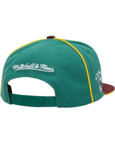 GORRA MITCHELL & NESS VINTAGE DUCKS NHL PIPE SNAPBACK TURQUESA TURQUESA