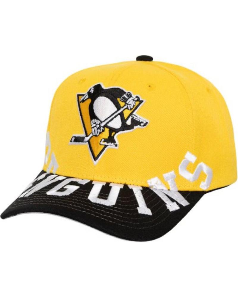 BONÉ MITCHELL & NESS PITTSBURGH PENGUINS UNDERARCH AMARELO AMARILLO