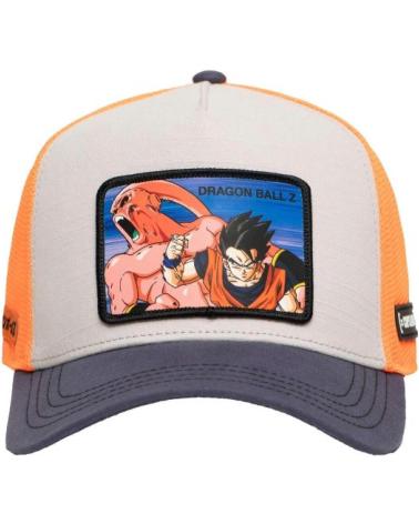 Accueil-CAPSLAB-GORRA-GOHAN-BUU-GOH-TRUCKER-CAP-NARANJA