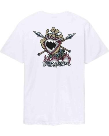 SANTA CRUZ SALBA SCREAMING WITCH DOC T-SHIRT WEISS BLANCO