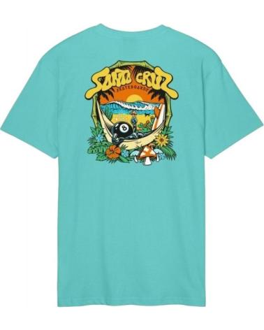 T-SHIRT SANTA CRUZ WINKOWSKI SURF FRONT TURQUESA TURQUESA