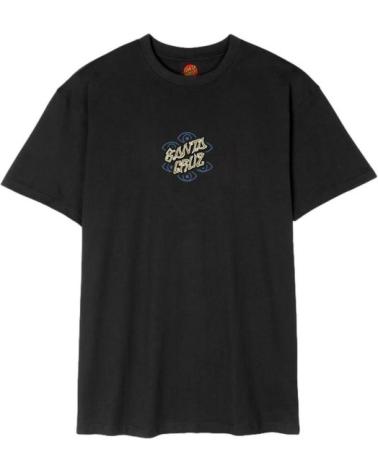 T-SHIRT SANTA CRUZ SALBA EYES DOT PRETA NEGRO