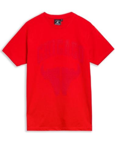 AREA ZERO ROTES T-SHIRT MIT CHICAGO SNEAKERS TONED LOGO ROJO